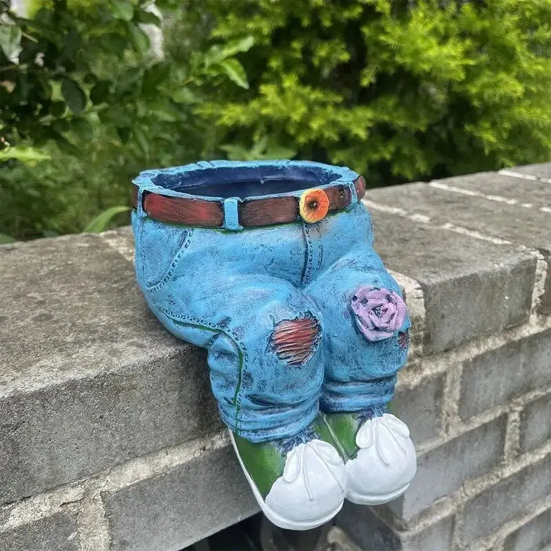Retro Denim - Garden Planter