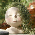 Tranquil Sleep Face Planter Vase